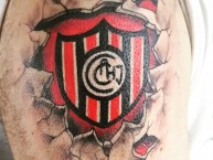 Tattoo - Tatuaje - tatuagem - "Funebrero hasta la muerte ðŸ‡¾ðŸ‡ª" Tatuaje de la Barra: La Famosa Banda de San Martin • Club: Chacarita Juniors