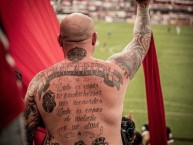 Tattoo - Tatuaje - tatuagem - "Nadie es capaz, no pueden borrar mis recuerdos, nadie es capaz de matarte en mi alma" Tatuaje de la Barra: La Famosa Banda de San Martin &bull; Club: Chacarita Juniors