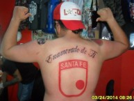 Tattoo - Tatuaje - tatuagem - Tatuaje de la Barra: La Guardia Albi Roja Sur • Club: Independiente Santa Fe