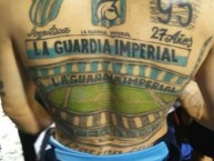 Tattoo - Tatuaje - tatuagem - Tatuaje de la Barra: La Guardia Imperial • Club: Racing Club