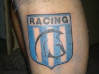 Tattoo - Tatuaje - tatuagem - Tatuaje de la Barra: La Guardia Imperial • Club: Racing Club