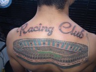 Tattoo - Tatuaje - tatuagem - Tatuaje de la Barra: La Guardia Imperial • Club: Racing Club