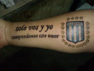 Tattoo - Tatuaje - tatuagem - Tatuaje de la Barra: La Guardia Imperial • Club: Racing Club