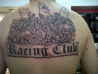 Tattoo - Tatuaje - tatuagem - Tatuaje de la Barra: La Guardia Imperial • Club: Racing Club