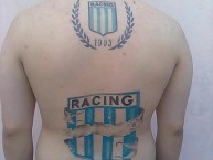 Tattoo - Tatuaje - tatuagem - Tatuaje de la Barra: La Guardia Imperial • Club: Racing Club