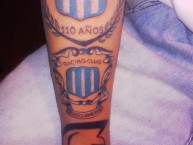 Tattoo - Tatuaje - tatuagem - Tatuaje de la Barra: La Guardia Imperial • Club: Racing Club