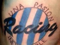 Tattoo - Tatuaje - tatuagem - Tatuaje de la Barra: La Guardia Imperial • Club: Racing Club