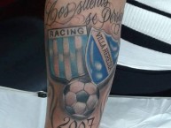 Tattoo - Tatuaje - tatuagem - Tatuaje de la Barra: La Guardia Imperial • Club: Racing Club