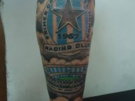 Tattoo - Tatuaje - tatuagem - Tatuaje de la Barra: La Guardia Imperial • Club: Racing Club