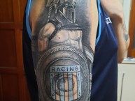 Tattoo - Tatuaje - tatuagem - Tatuaje de la Barra: La Guardia Imperial • Club: Racing Club • País: Argentina