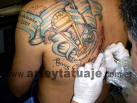 Tattoo - Tatuaje - tatuagem - Tatuaje de la Barra: La Guardia Imperial • Club: Racing Club