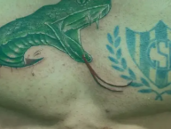 Tattoo - Tatuaje - tatuagem - Tatuaje de la Barra: La Guardia Puyutana &bull; Club: Sportivo Desamparados &bull; País: Argentina