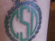 Tattoo - Tatuaje - tatuagem - Tatuaje de la Barra: La Guardia Puyutana &bull; Club: Sportivo Desamparados