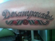 Tattoo - Tatuaje - tatuagem - Tatuaje de la Barra: La Guardia Puyutana &bull; Club: Sportivo Desamparados