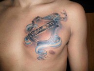 Tattoo - Tatuaje - tatuagem - Tatuaje de la Barra: La Peste Blanca • Club: All Boys