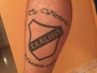 Tattoo - Tatuaje - tatuagem - Tatuaje de la Barra: La Peste Blanca • Club: All Boys