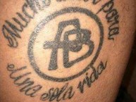 Tattoo - Tatuaje - tatuagem - Tatuaje de la Barra: La Peste Blanca • Club: All Boys