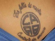 Tattoo - Tatuaje - tatuagem - Tatuaje de la Barra: La Peste Blanca • Club: All Boys