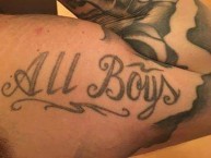 Tattoo - Tatuaje - tatuagem - Tatuaje de la Barra: La Peste Blanca • Club: All Boys