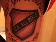 Tattoo - Tatuaje - tatuagem - Tatuaje de la Barra: La Peste Blanca • Club: All Boys