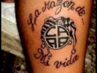 Tattoo - Tatuaje - tatuagem - Tatuaje de la Barra: La Peste Blanca • Club: All Boys