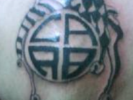 Tattoo - Tatuaje - tatuagem - Tatuaje de la Barra: La Peste Blanca • Club: All Boys