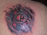 Tattoo - Tatuaje - tatuagem - Tatuaje de la Barra: La Plaza y Comando • Club: Cerro Porteño