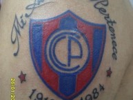 Tattoo - Tatuaje - tatuagem - Tatuaje de la Barra: La Plaza y Comando • Club: Cerro Porteño • País: Paraguay