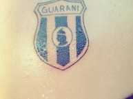 Tattoo - Tatuaje - tatuagem - Tatuaje de la Barra: La Raza Aurinegra • Club: Guaraní de Asunción