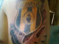 Tattoo - Tatuaje - tatuagem - Tatuaje de la Barra: La Raza Aurinegra • Club: Guaraní de Asunción