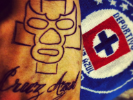 Tattoo - Tatuaje - tatuagem - Tatuaje de la Barra: La Sangre Azul • Club: Cruz Azul