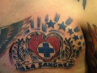 Tattoo - Tatuaje - tatuagem - Tatuaje de la Barra: La Sangre Azul • Club: Cruz Azul • País: México