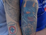 Tattoo - Tatuaje - tatuagem - Tatuaje de la Barra: La Sangre Azul • Club: Cruz Azul