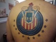 Tattoo - Tatuaje - tatuagem - Tatuaje de la Barra: Legión 1908 • Club: Chivas Guadalajara • País: México