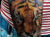 Tattoo - Tatuaje - tatuagem - Tatuaje de la Barra: Libres y Lokos • Club: Tigres