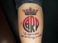 Tattoo - Tatuaje - tatuagem - Tatuaje de la Barra: Los Borrachos del Tablón • Club: River Plate