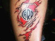 Tattoo - Tatuaje - tatuagem - Tatuaje de la Barra: Los Borrachos del Tablón • Club: River Plate