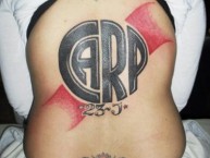 Tattoo - Tatuaje - tatuagem - Tatuaje de la Barra: Los Borrachos del Tablón • Club: River Plate