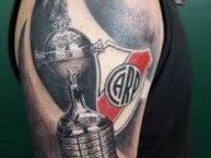 Tattoo - Tatuaje - tatuagem - Tatuaje de la Barra: Los Borrachos del Tablón • Club: River Plate