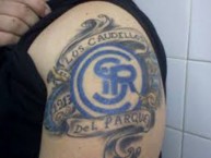 Tattoo - Tatuaje - tatuagem - Tatuaje de la Barra: Los Caudillos del Parque • Club: Independiente Rivadavia