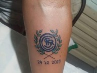 Tattoo - Tatuaje - tatuagem - Tatuaje de la Barra: Los Caudillos del Parque &bull; Club: Independiente Rivadavia &bull; País: Argentina