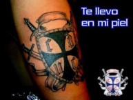 Tattoo - Tatuaje - tatuagem - Tatuaje de la Barra: Los Cruzados • Club: Universidad Católica