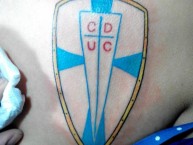 Tattoo - Tatuaje - tatuagem - Tatuaje de la Barra: Los Cruzados • Club: Universidad Católica