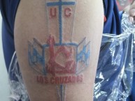 Tattoo - Tatuaje - tatuagem - Tatuaje de la Barra: Los Cruzados • Club: Universidad Católica