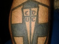 Tattoo - Tatuaje - tatuagem - Tatuaje de la Barra: Los Cruzados • Club: Universidad Católica