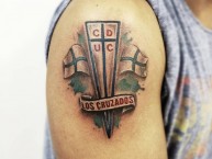 Tattoo - Tatuaje - tatuagem - Tatuaje de la Barra: Los Cruzados • Club: Universidad Católica