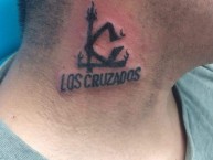 Tattoo - Tatuaje - tatuagem - Tatuaje de la Barra: Los Cruzados • Club: Universidad Católica