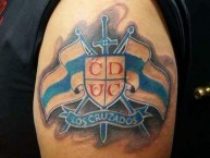 Tattoo - Tatuaje - tatuagem - Tatuaje de la Barra: Los Cruzados • Club: Universidad Católica