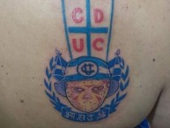 Tattoo - Tatuaje - tatuagem - Tatuaje de la Barra: Los Cruzados • Club: Universidad Católica • País: Chile