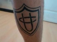 Tattoo - Tatuaje - tatuagem - Tatuaje de la Barra: Los Cruzados • Club: Universidad Católica